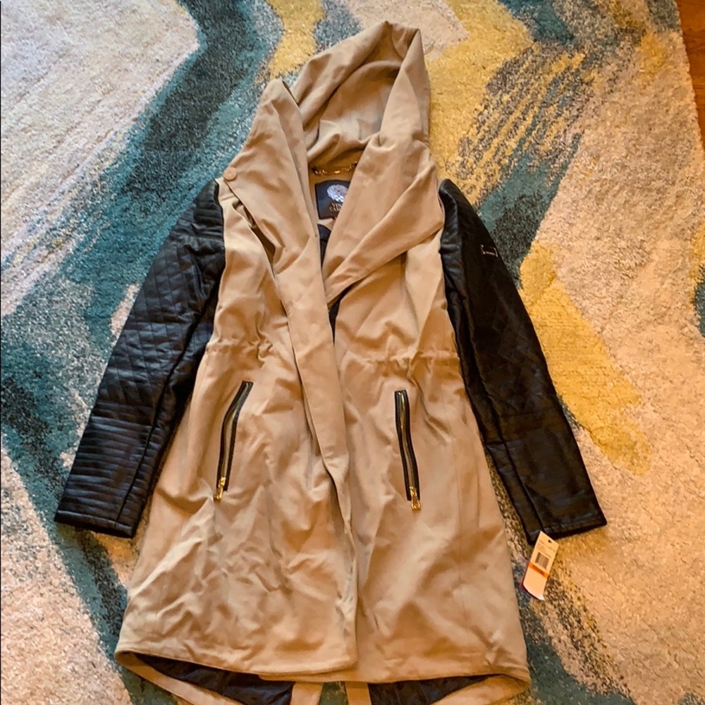 Vince Camuto hooded parka